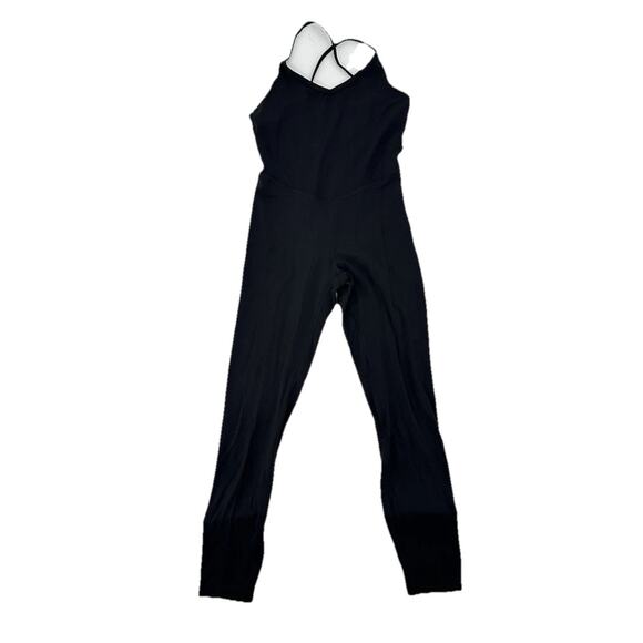 Lululemon Size 2 ? Women Align™ Cross-Back Bodysuit 25" Black 11-5k - Picture 5 of 11